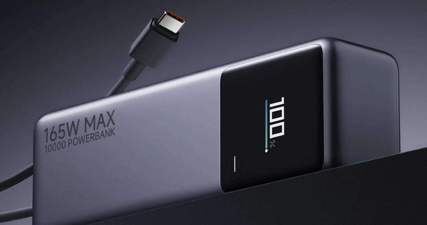 Xiaomi lance une nouvelle powerbank avec câble USB-C intégré